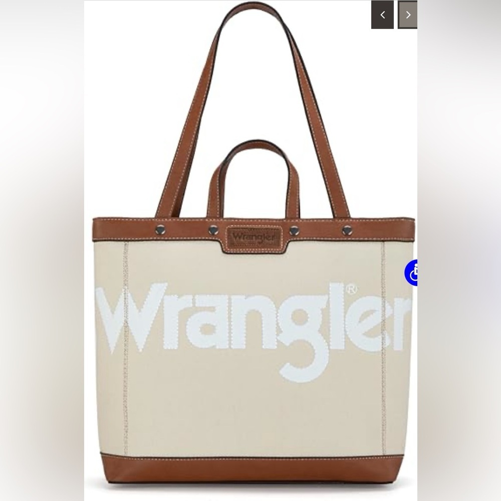 Wrangler Tote New with tags and Dustbag. - Picture 4 of 6